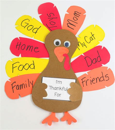 Template For Turkey Craft | Gerald Printable