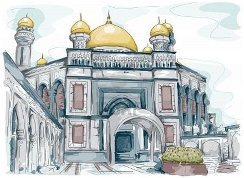 Mosque Drawing At Getdrawings Free Download
