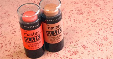 Maybelline Master Glaze By Facestudio Blush Stick In Coral Sheen Warm Nude Review And