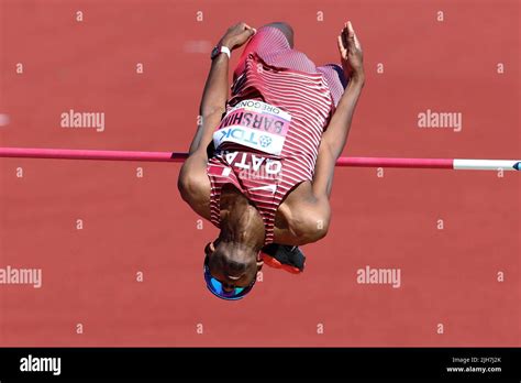 Hayward Field Eugene Oregon Usa Th July Mutaz Essa Barshim