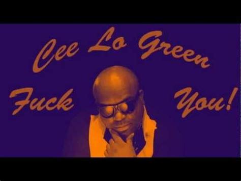 Cee Lo Green FUCK YOU Lyrics YouTube