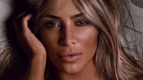 Kim Kardashian Gets Totally Naked For British Gq