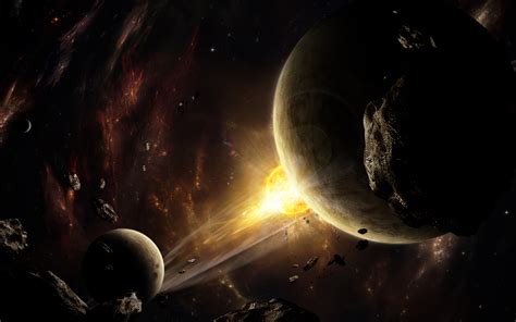 Космический хаос - обои для рабочего стола, картинки, фото