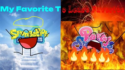 My Favorite To Least Favorite Shows List V2 YouTube