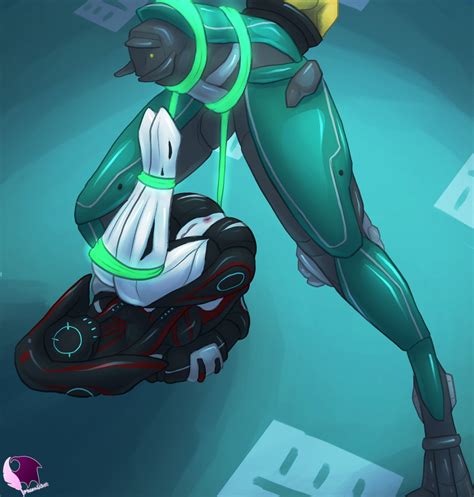 Rule 34 Bodysuit Bondage Corpus Female Ivara Warframe Moa Warframe Restrained Tied Up