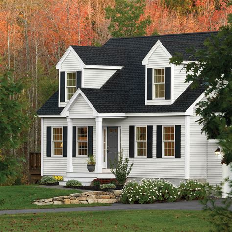 Shop Georgia Pacific Georgia Pacific Compass Double 4 In Traditional Vinyl Siding Set In Almond