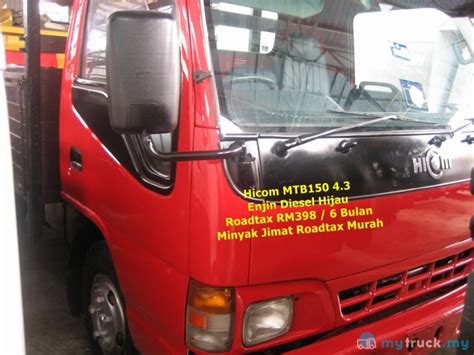 2002 Hicom Perkasa MTB150 4 3 EnjinHijau Hino Isuzu 5 000kg In Negeri