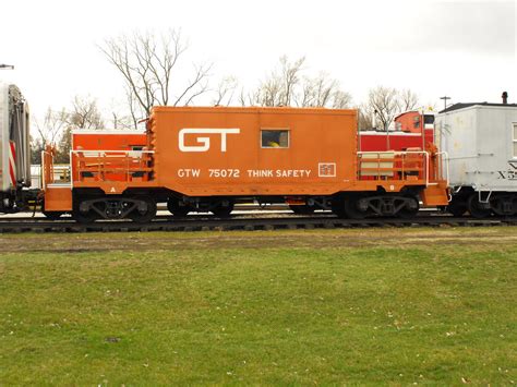 Grand Trunk Western Caboose 7507 Was Built From A 40 Boxc Flickr