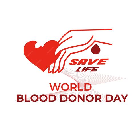 Premium Vector World Blood Donor Day Vector Design