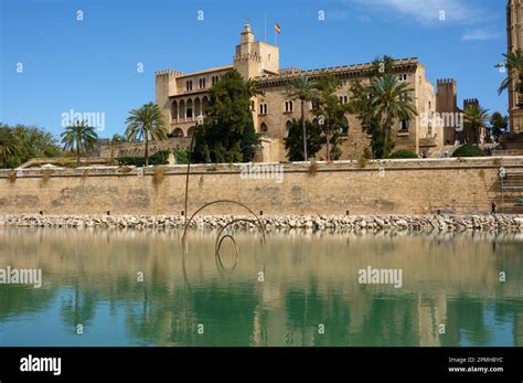 Palma De Mallorca Spain 30 March 2023 View On The Famous Tourist