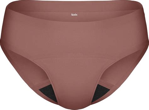 Knix Super Leakproof Bikini Underwear Sola Xs Brown At Amazon Womens Clothing Store