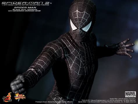 Hot Toys MMS 165 Spider Man 3 Black Suit Version Hot Toys Complete Checklist