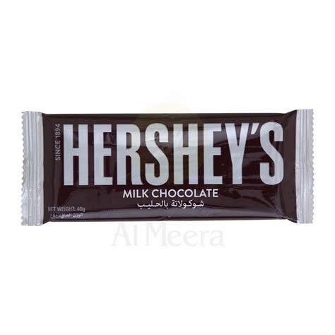 HERSHEYS MILK CHOCOLATE 40G