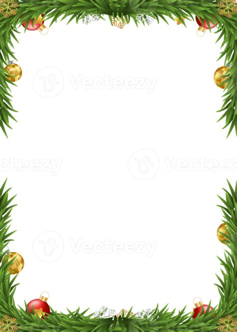 Christmas Frame Garland Border 11288265 Png