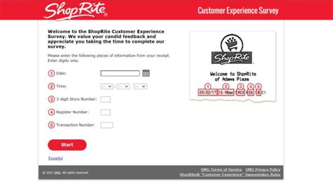 Myshopriteexperience Win 500 Gift Card ShopRite Survey