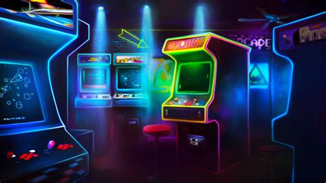 Arcade Machine Minimal Wallpapers Wallpaper Cave