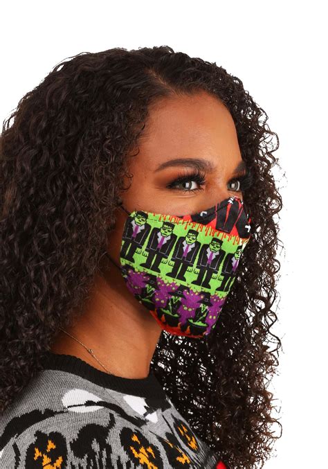 Monsters Sublimated Adult Face Mask