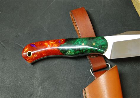 Нож с красивой рукоятью | Пикабу