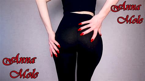 Wearing Black Leggings I Spank A Big Round Ass Pawg