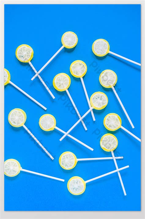Lollipops Sky Blue Yellow Plane Wind Still Life Photography Pictures