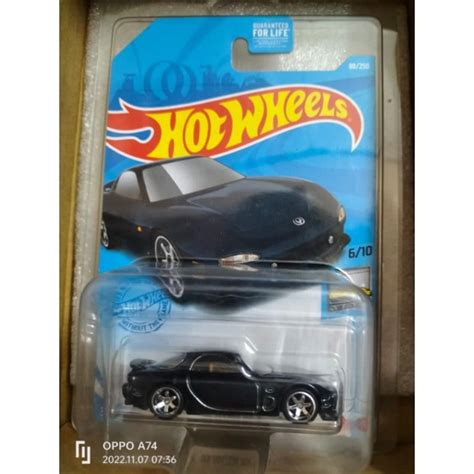 Hot Wheels Original Mattel Basic Cars Mazda RX7 STH Super Treasure Hunt