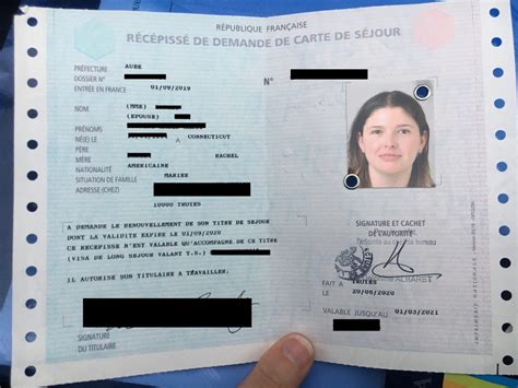 apply   carte de sejour   vls ts expires
