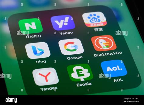 google search bing naver yahoo baidu duckduckgo yandex ecosia