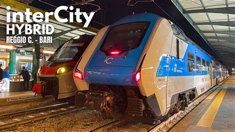 ARRIVO E TRASFERIMENTO IN DEPOSITO PER IL NUOVO INTERCITY IBRIDO REGGIO