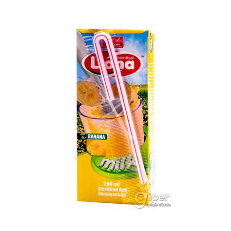 Молоко Shirin Asal жирность 1.5%, со вкусом банана, 200 мл от 0 ТМТ