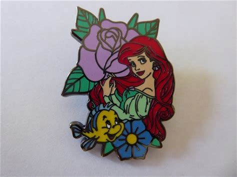 Disney Trading Pin 150093 Loungefly - Ariel - Princess Floral Portrait