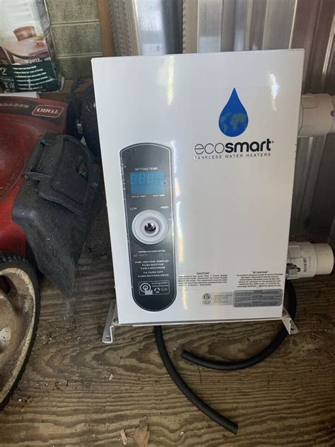 EcoSmart ECO 27 Tankless Electric Water Heater White EBay