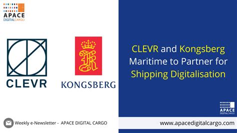 CLEVR And Kongsberg Maritime To Partner For Shipping Digitalisation