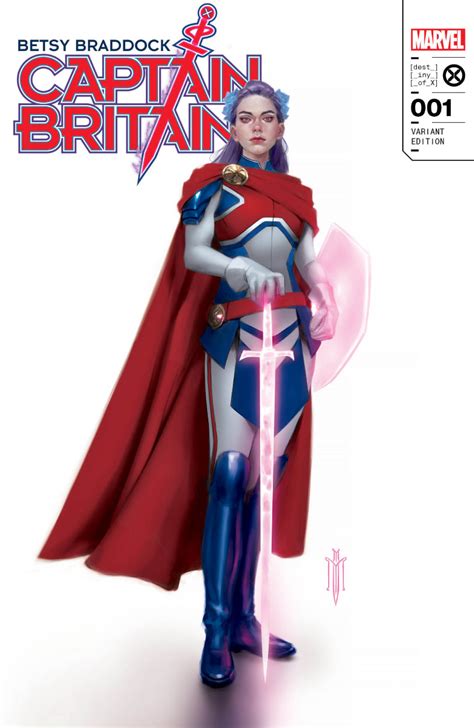 Psylocke Captain Britain Like A Butterfly Betsy Braddock Captain
