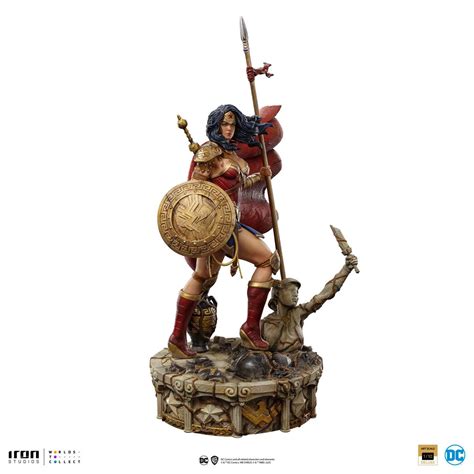 DC Comics Wonder Woman Unleashed Deluxe Art 1 10 Scale Statue