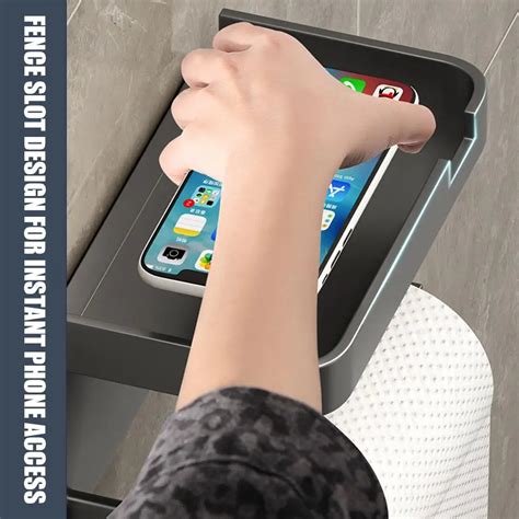 Настенный держатель для туалетной бумаги, нержавеющий, утолщенный ...