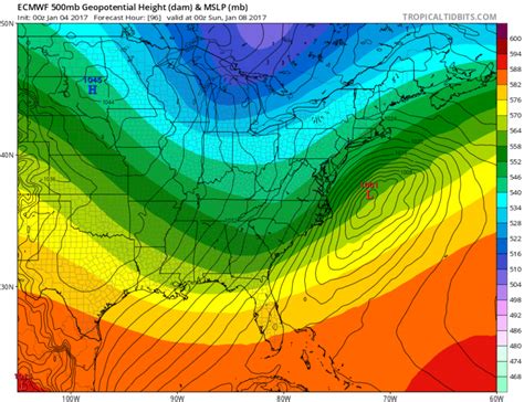 Snow Forecast Euro Weather Model Goes Further Left – Weather Updates 24 ...