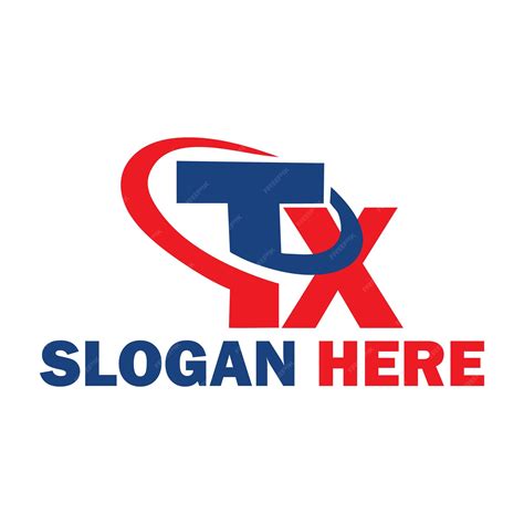 premium vector tx letter logo design   circle shape tx circle