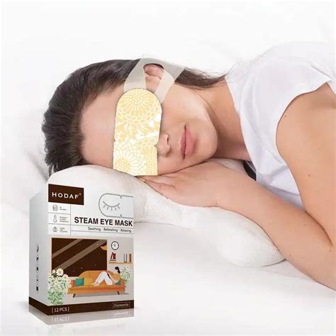 Self Heating Hot Compress Sleep Steam Spa Eye Patch Mask Steam Eye Mask Oem And Steam Eye Mask