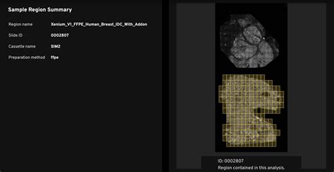 Overview of the Xenium Analysis Summary - Official 10x Genomics Support
