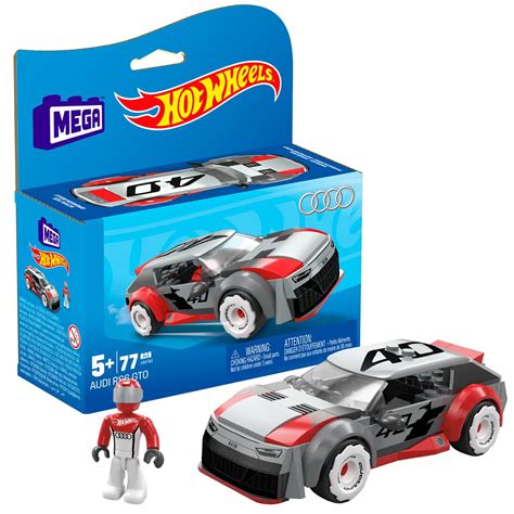 Hot Wheels Mega Real Racers Audi Rs Set
