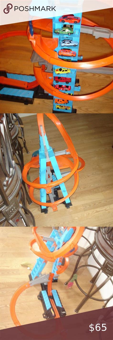 Hot Wheels GJM76 Sky Crash Tower Track Set
