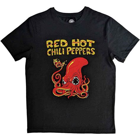 楽天市場RED HOT CHILI PEPPERS レッドホットチリペッパーズ 来日 周年 Octopus Tシャツ メンズ 公式 オフィシャルPGS