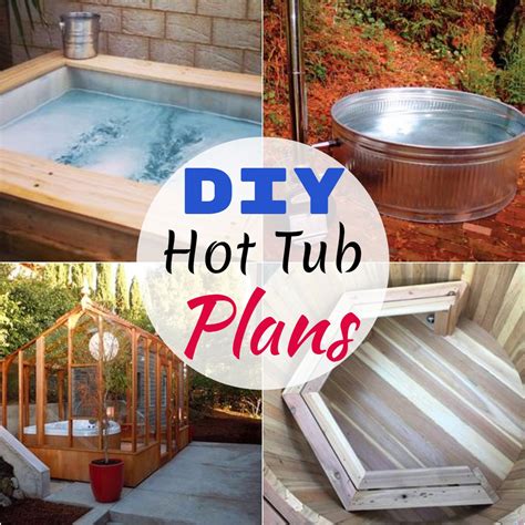 12 DIY Hot Tub Plans Budget Friendly DIYnCrafty