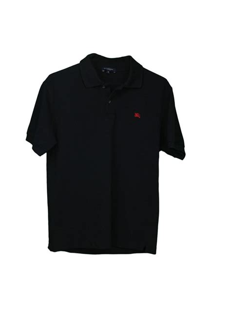 Camiseta Polo Burberry Masculina Azul Marinho Original Bjj