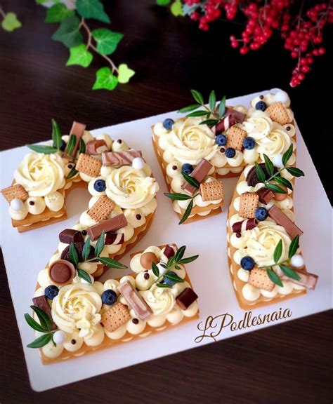 Торт Цифра 2️⃣7️⃣ | Cake decorating tips, Sweet snacks, Number cakes