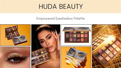 Palette Preview Huda Beauty Empowered Eyeshadow Palette Youtube