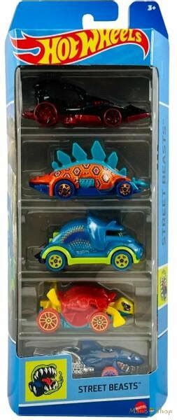 Hot Wheels Street Beasts 5 db os autó készlet ManóShop