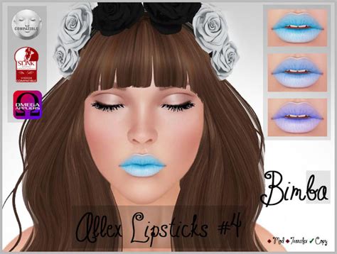 Second Life Marketplace Bimba Allex Lipsticks 4