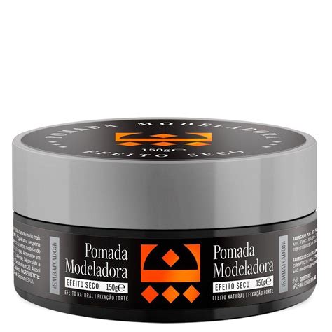 Pomada Para Cabelo Inflamado - Kit 5 Pomada Para Cabelo Efeito Seco Embaixador 150g - Carrefour