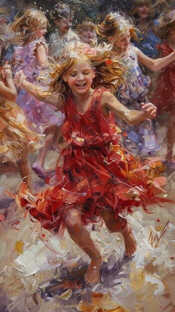 Pure Infectious Joy Premium Ai Generated Image